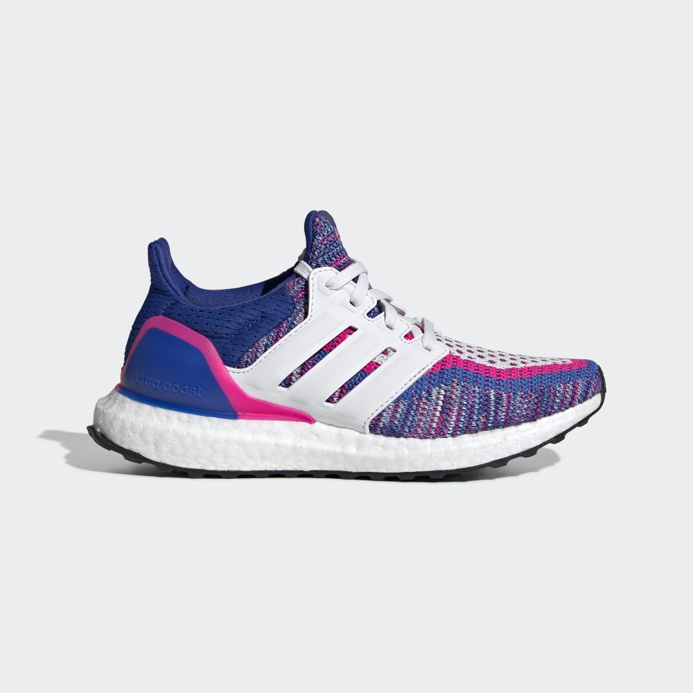 Adidasi Alergare Adidas Ultraboost Multi-Color Fete Romania - Albastri/Albi/Roz EH0346